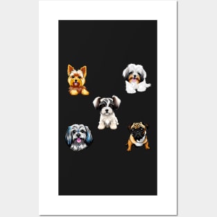 Puppy Sticker Pack Posters and Art